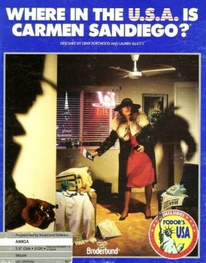 Where In The USA Is Carmen Sandiego Disk1 ROM