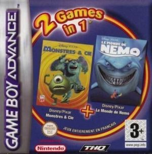 2 In 1 - Monsters En Co & Finding Nemo (N) ROM