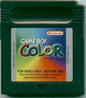 Gameboy Color Promotional Demo ROM