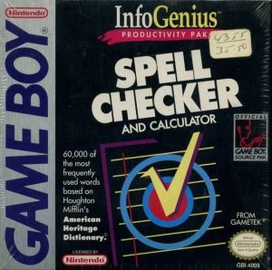 Houghton Mifflin Spell Checker And Calculator ROM