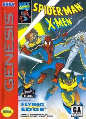 Spider-Man And The X-Men In Arcade's Revenge ROM