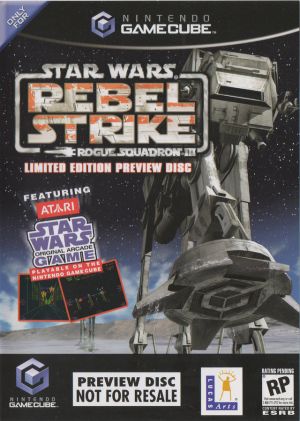 Star Wars Rogue Squadron III Rebel Strike Limited Edition Preview Disc ROM