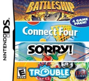 Battleship - Connect Four - Sorry! - Trouble Game ROM