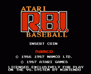 Atari RBI Baseball (VS) ROM
