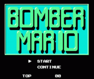 Bomber Mario (Bomberman Hack) ROM
