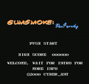 Gum Smoke - The Parody (Gun Smoke Hack) ROM