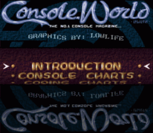 Console World - Feb. '94 Charts (PD) ROM