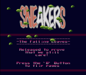 Sneakers - The Falling Leaves Intro (PD) ROM