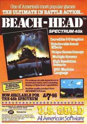 Beach-Head (1984)(Americana Software)[a][re-release] ROM