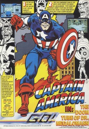 Captain America - Defies The Doom Tube (1988)(Erbe Software)[re-release] ROM