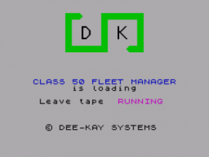 Class 50 Fleet Manager (19xx)(Dee-Kay Systems)