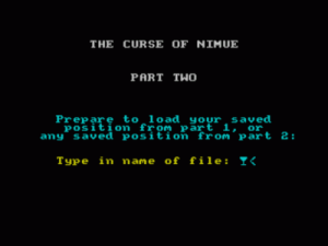 Curse Of Nimue, The (1995)(Zenobi Software)[48-128K] ROM