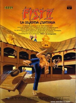 Fist II - La Leyenda Continua - Combat Practice (1986)(Erbe Software)[a][aka Fist II - The Legend Co ROM