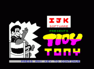Four Great Games Volume 1 - Tidy Tony (1988)(Micro Value) ROM