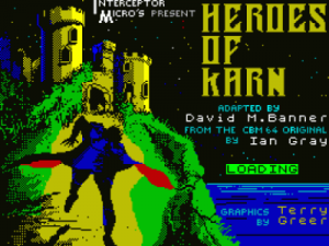 Heroes Of Karn (1984)(Interceptor Micros Software) ROM