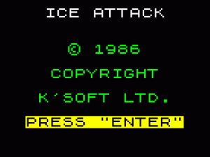 Ice Attack (1986)(K'Soft)[a2] ROM