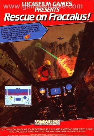 Rescue On Fractalus (1986)(Activision) ROM