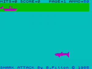 Shark Attack (1983)(Romik Software)[16K]