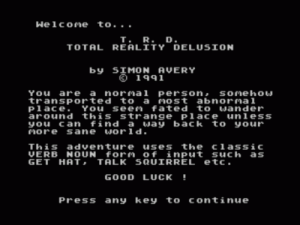 Total Reality Delusion (1991)(The Guild) ROM