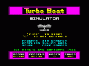 Turbo Boat Simulator (1988)(Silverbird Software) ROM
