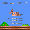 Hyper Mario (SMB1 Hack) [a2]