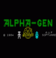 Alpha-Gen (1984)(A & F Software)