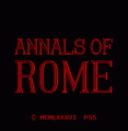Annals Of Rome (1986)(PSS)