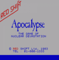 Apocalypse (1983)(Red Shift)