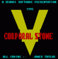 Corporal Stone (1992)(Zenobi Software)