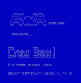 Crazy Bugs (1983)(AWA Software)