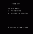 Dodge City - Action Game (1983)(Phoenix Software)