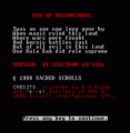 Era Of Enchantment (1988)(Sacred Scrolls Software)(Side B)