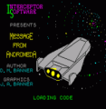 Message From Andromeda (1986)(Interceptor Micros Software)[a]
