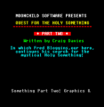 Quest For The Holy Something, The (1992)(Zenobi Software)(Side A)