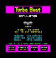 Turbo Boat Simulator (1988)(Silverbird Software)